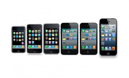 خانوادهیiphone (عکس از sparkletechnews)