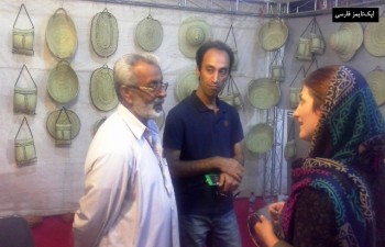 یست و پنجمین نمایشگاه ملی صنایع دستی ایران، تهران، خرداد ۱۳۹۴ (اپک‌‏تایمز)