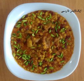 قیمه زرشک غذایی محلی از کردستان (اپ