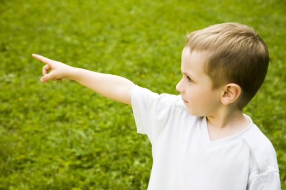 A file photo of a child pointing. Thinkstock