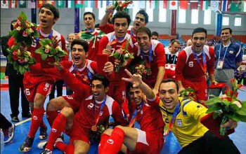 فوتسال ایران قهرمان آسیا