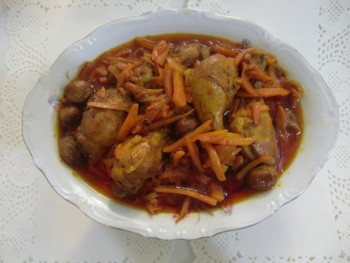 خورشت هویج تبریزی