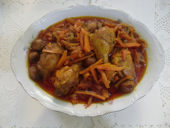 خورشت هویج تبریزی