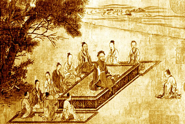 کنفوسیوس و مریدانش