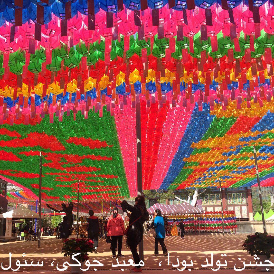 جشن تولد بودا، معبد جوگی، سئول، کره (پونه ندایی)