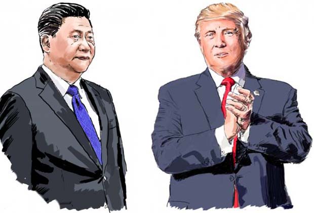دونالد ترامپ و شی جین پینگ