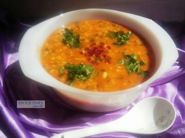 طرز تهیه سوپ جو و سبزیجات