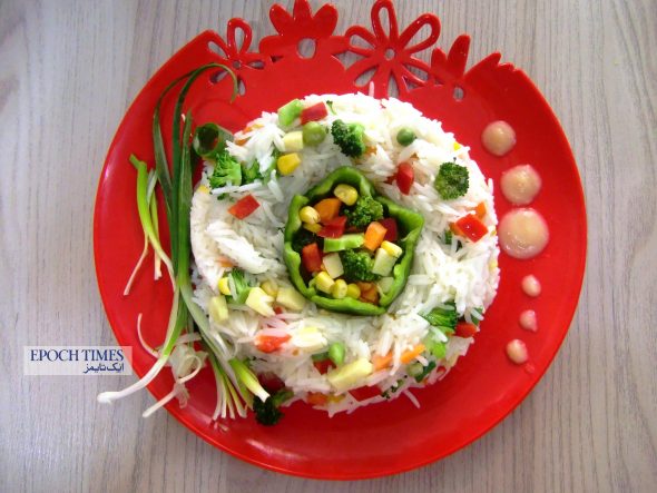 طرز تهیه خوراک مخلوط سبزیجات چینی