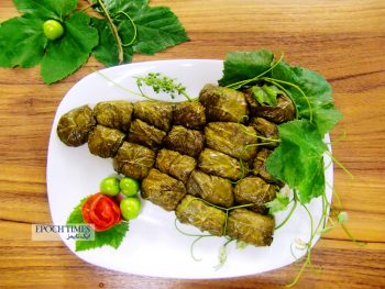 طرز تهیه دلمه برگ مو