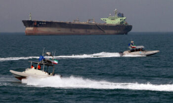 توقیف یک نفتکش با پرچم جزایر مارشال توسط سپاه پاسداران در آب‌های آزاد دریای عمان