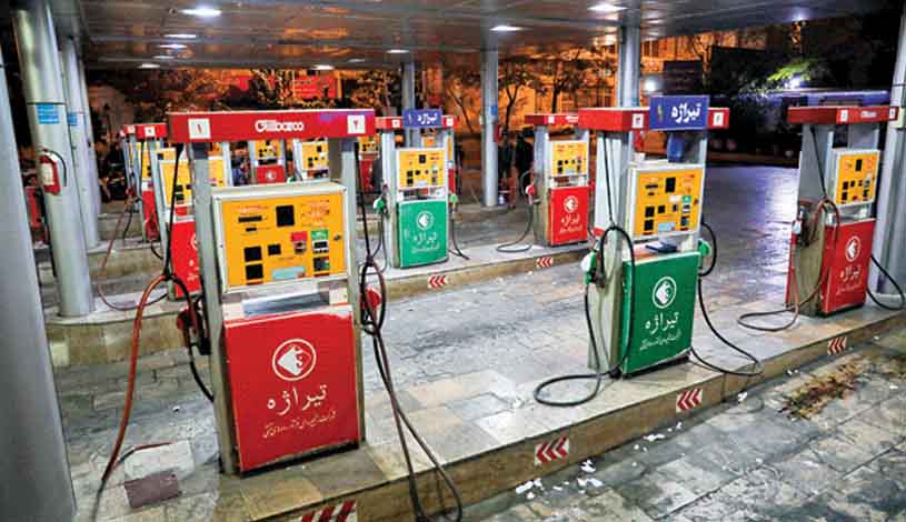 اختلال در شبکه سراسری بنزین و گازوئیل ایران