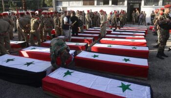حمله پهپادی به مراسم فارغالتحصیلی دانشکده افسری استان حمص سوریه