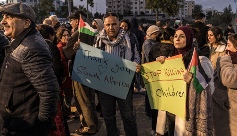 رویارویی اسرائیل و آفریقای جنوبی در دادگاه لاهه