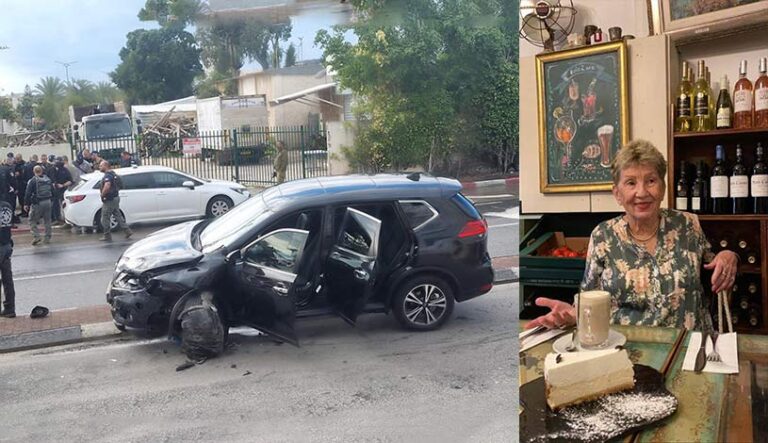 دو مهاجم فلسطینی عصر دوشنبه به وقت محلی با سرقت سه خودرو در مرکز اسرائیل، هفده تن را زخمی کردند و یک زن سالمند را کشتند.