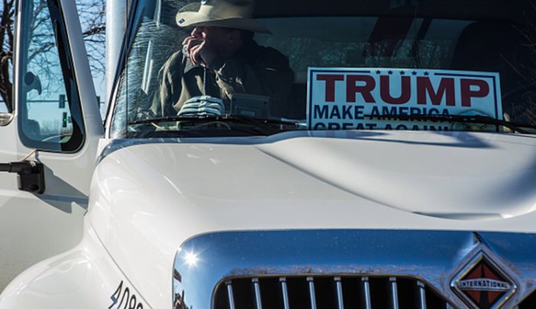 برخی از کامیون‌داران در اعتراض به محکومیت هفته گذشته ترامپ قصد دارند که دیگر به نیویورک بار نبرند.