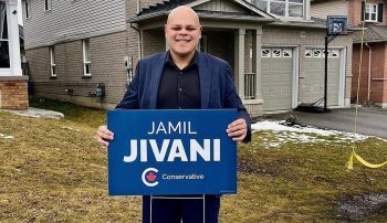 جمیل جیوانی، نامزد حزب محافظه‌کار کانادا، در انتخابات میان‌دوره‌ای فدرال در شهرستان دورام در انتاریو که چهارم مارس برگزار شد به پیروزی رسید.