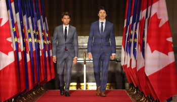 نخست‌وزیر کانادا، جاستین ترودو، و نخست‌وزیر فرانسه، گابریل اتل، تعهد مشترک خود را در قبال سیاست‌های اقلیمی و زیست‌محیطی از سر گرفتند.
