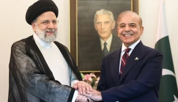 ابراهیم رئیسی و شهباز شریف، نخست‌وزیر پاکستان، متعهد شدند که تجارت بین خود را به ۱۰ میلیارد دلار در سال افزایش دهند.