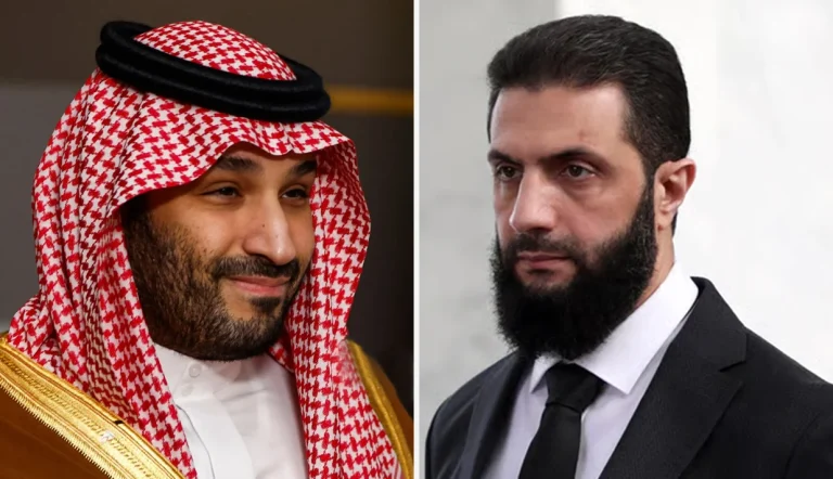 احمد الشرع، رئیس‌جمهور انتقالی سوریه به‌همراه اسعد الشیبانی وزیر خارجه سوریه در نخستین سفر خارجی خود، وارد عربستان سعودی شدند.