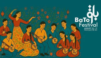 جشنواره فرهنگی و هنری باتو BaTo از تاریخ ۱۵ تا ۱۷ آگوست ۲۰۲۵ در ریچموندهیل در استان انتاریوی کانادا برگزار خواهد شد. این رویداد خانوادگی اولین جشنواره از نوع خود در منطقه است که فرهنگهای غنی کانادا، ایران، افغانستان و تاجیکستان را در یک جشن سهروزه با موسیقی، رقص، غذا، هنر و تجارب فرهنگی متنوع گرد هم میآورد.