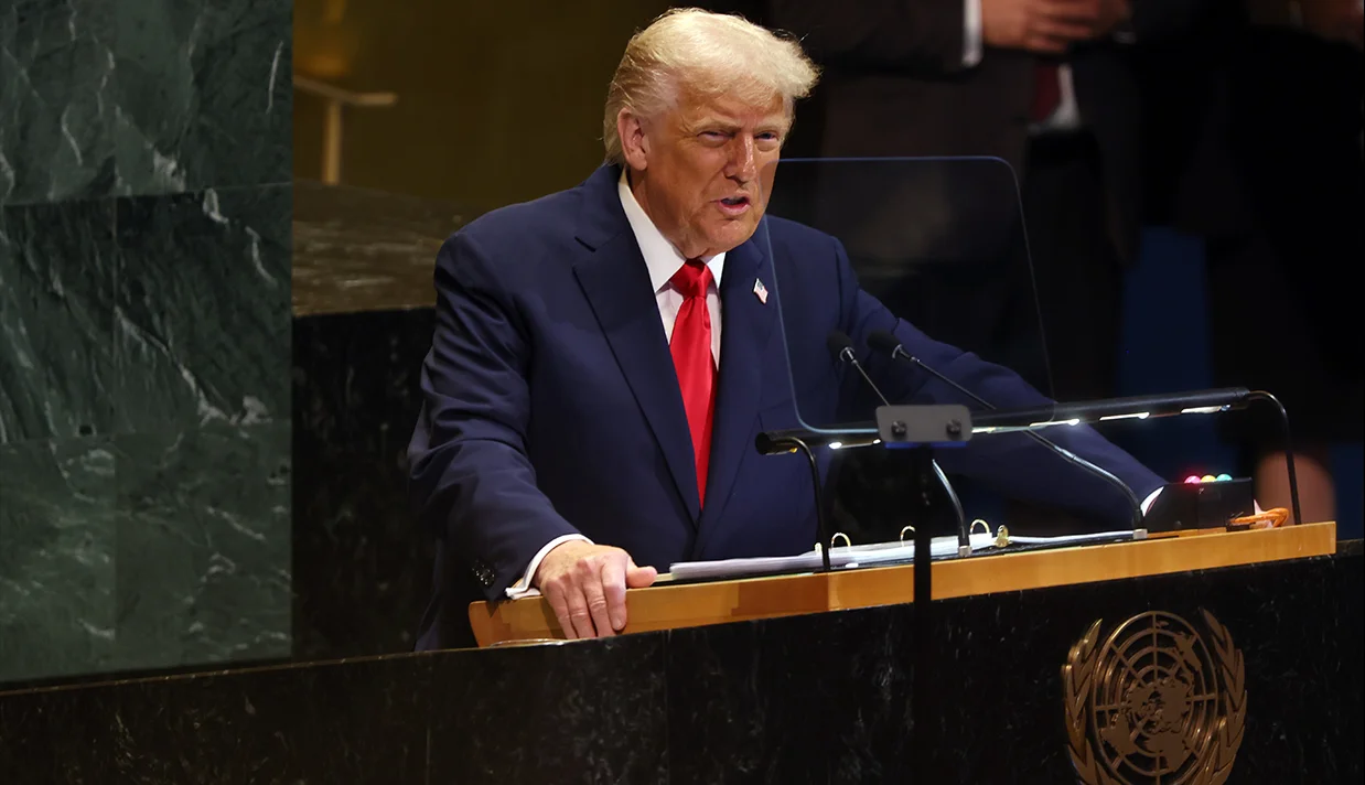 دونالد ترامپ، رئیسجمهور ایالات متحده در نشست مجمع عمومی سازمان ملل بر لزوم عدم دستیابی جمهوری اسلامی به سلاح اتمی تاکید کرد.