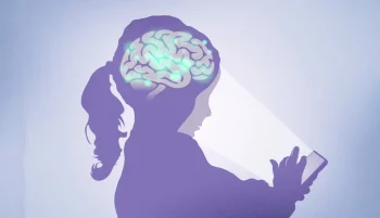 یک مطالعه دوساله با حضور کودکان ۹ و ۱۰ ساله نشان داد که زمان صفحهنمایش با علائم مشابه اختلال کمتوجهی-بیشفعالی و تغییر قشر مغز ارتباط دارد.
