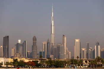 Dubai Topshot skyline