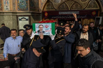 مراسم تدفین علی شمخانی، دبیر سابق شورای امنیت ملی جمهوری اسلامی، امروز در «امامزاده صالح» برگزار شد.