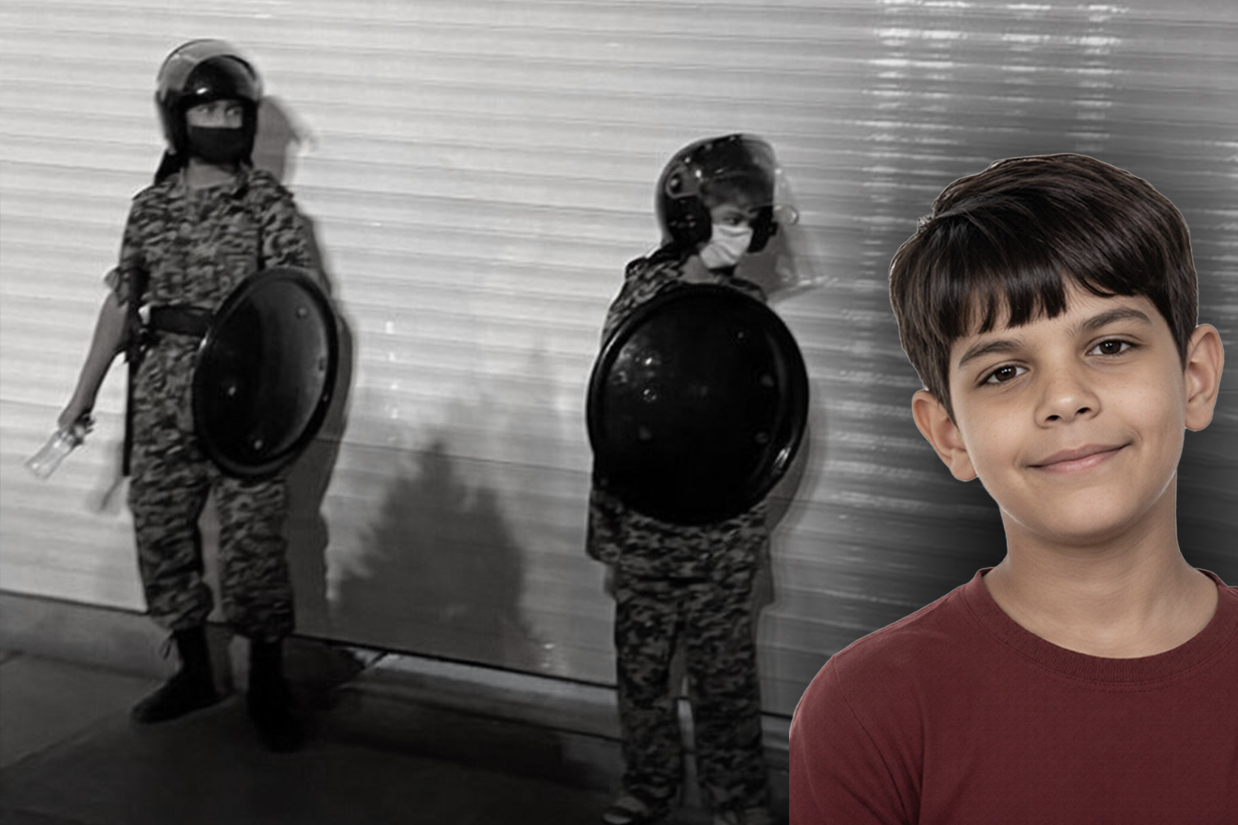 صدف منفرد، مادر علیرضا جعفری، کودک ۱۱ ساله کشته شده در یک ایستبازرسی تهران گفت که این کودک توسط پدرش، رامین جعفری و به دلیل کمبود نیرو برای «خدمت» در ایستبازرسی برده شد و در همانجا هر دو کشته شدند.