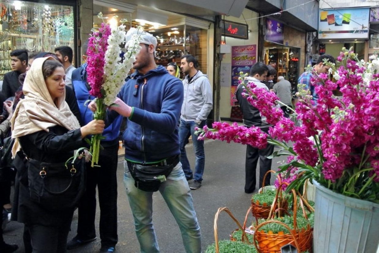 خیابان‌‌‏های تهران در شب سال نو (اپک‌‌‏تایمز فارسی)