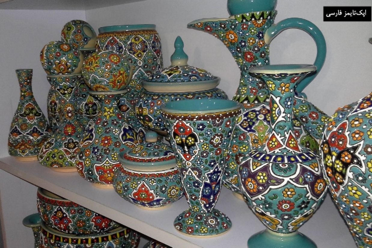 یست و پنجمین نمایشگاه ملی صنایع دستی ایران، تهران، خرداد ۱۳۹۴ (اپک‌‏تایمز)
