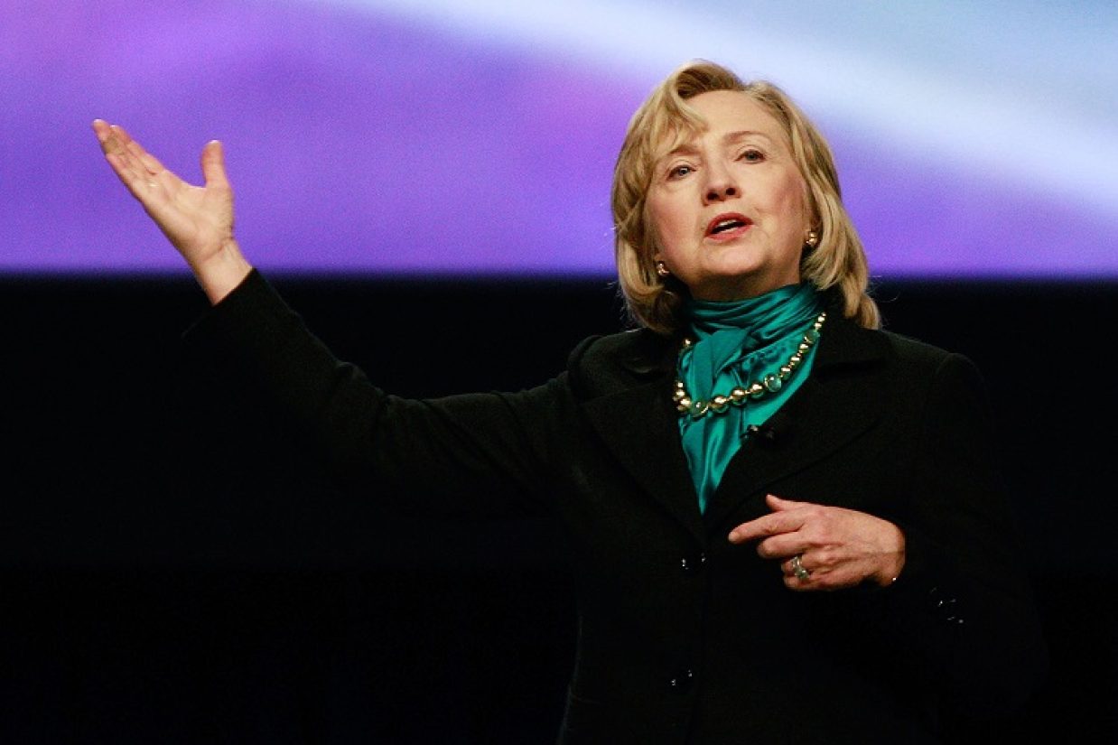 هیلاری کلینتون وزیر امور خارجه‌ی سابق امریکا(Photo by Sean Gardner/Getty Images)