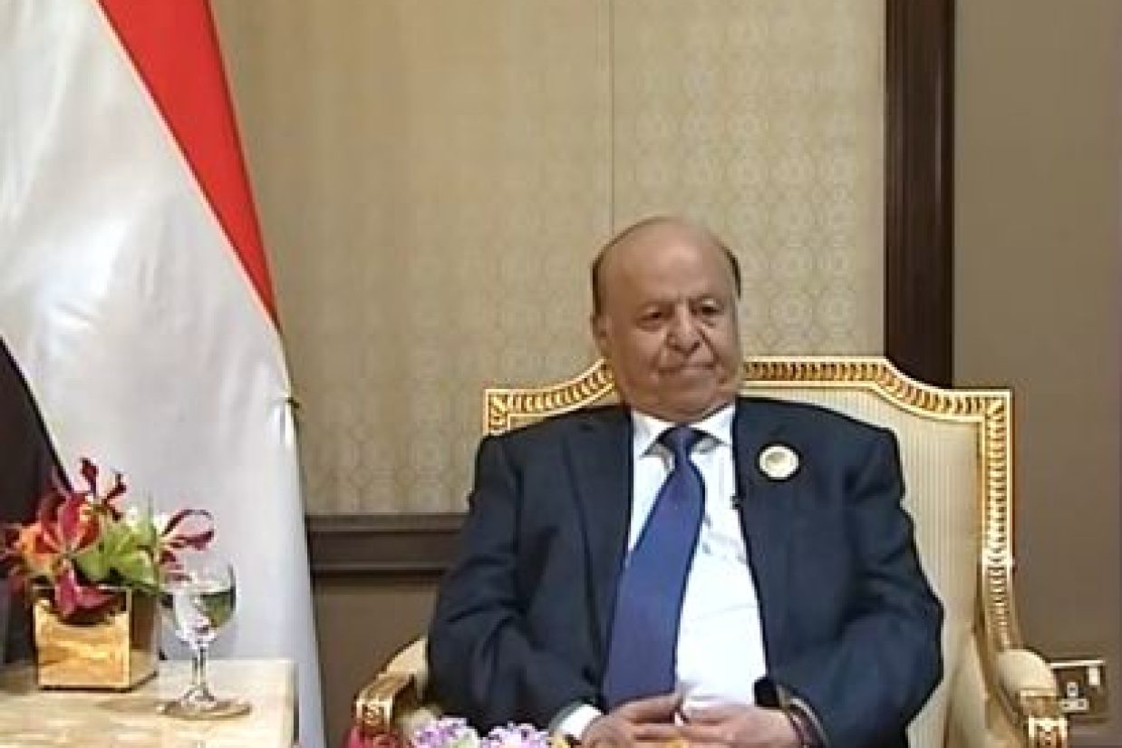 فرار رئیس جمهور یمن از کشور