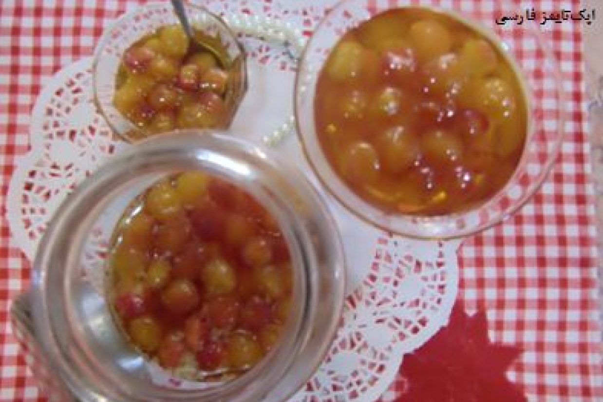 طرز پخت مربای گیلاس (اپک‌‏تایمز)