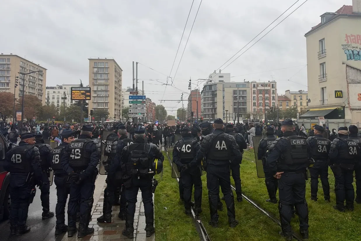 استقرار ۷۰ هزار نیروی پلیس و ژاندارمری در شهرهای فرانسه مانع از تکرار موج گسترده غارت و تخریبی شد که اعتراضات ۱۷ اکتبر را تحت‌الشعاع قرار داده بود.