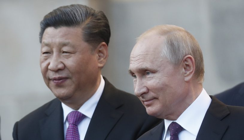 تشبیه شی جین پینگ رهبر چین و ولادیمیر پوتین رئیس‌جمهور روسیه به هیتلر