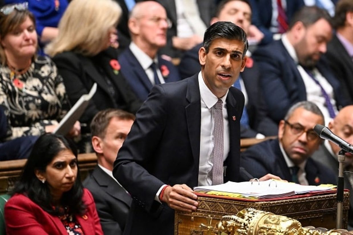 (ANDY BAILEY/AFP via Getty Images)
ریشی سوناک