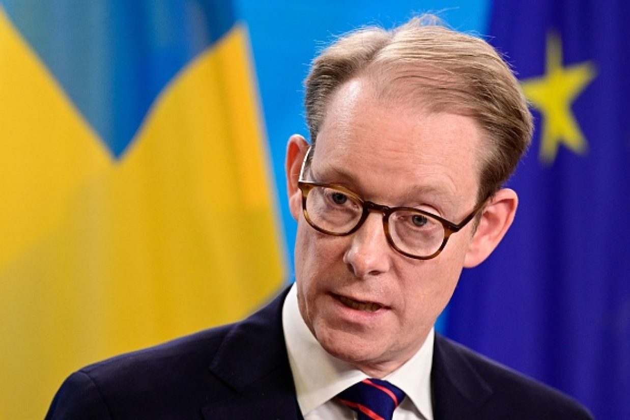 (JOHN MACDOUGALL/AFP via Getty Images)
توبیاس بیلستروم (وزیر امور خارجه سوئد)