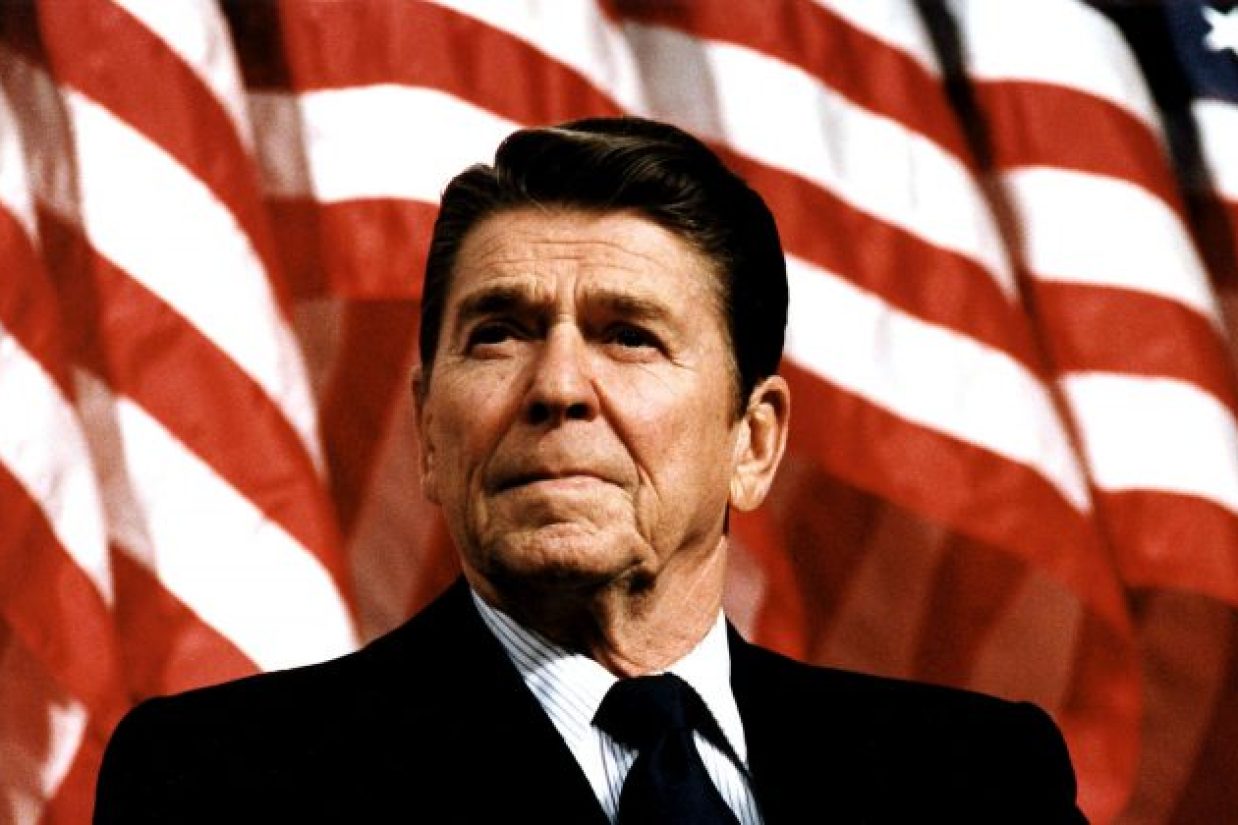 رونالد ریگان، رئیس جمهور سابق ایالات متحده آمریکا (Michael Evans/The White House/Getty Images)