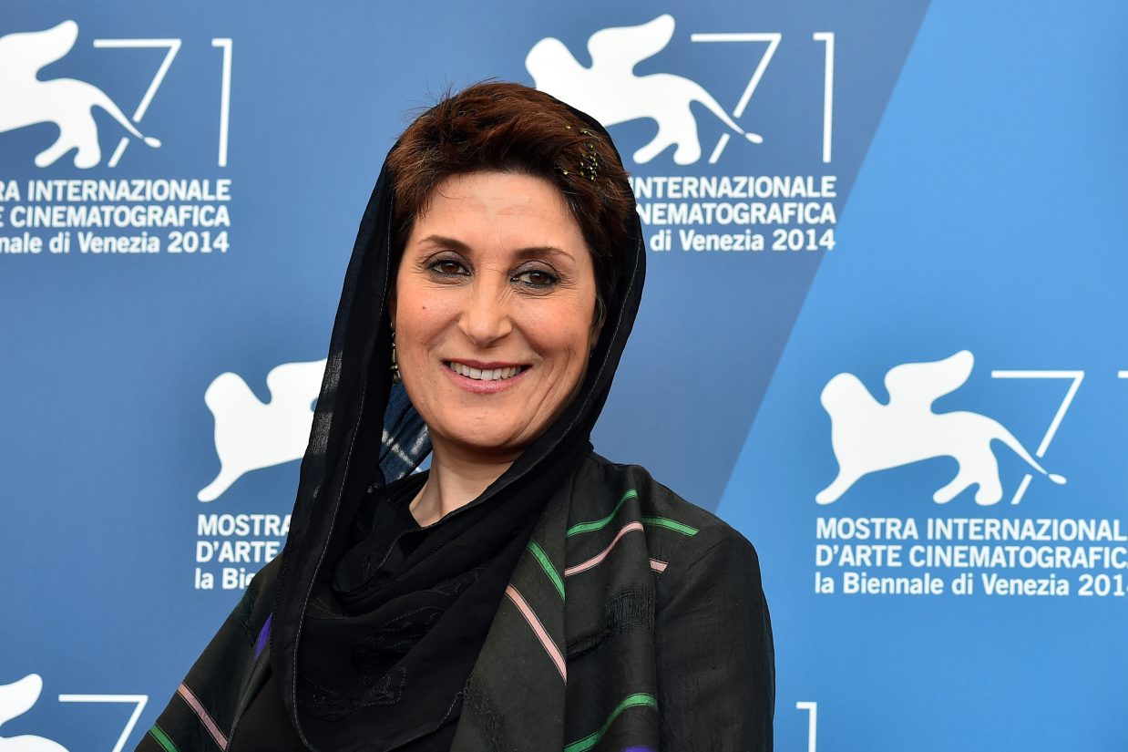 فاطمه معتمد آریا در هفتمین جشنواره فیلم ونیز، سپتامبر ۲۰۱۴