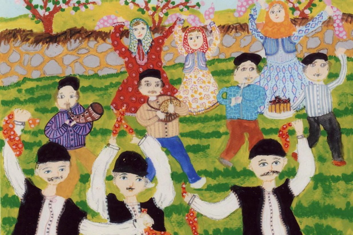 سارا مزروعی ۱۰ساله از شهر کهریز سنگ استان اصفهان، برنده جایزه در مسابقات نقاشی هیکاری ژاپن (کانون پرورش فکری کودکان و نوجوانان)