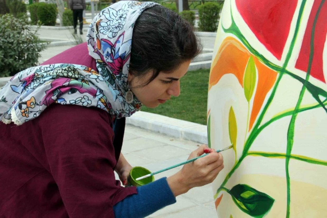 جشنواره بهارستان به خیابان‌های تهران رنگ تازه‌ای بخشید