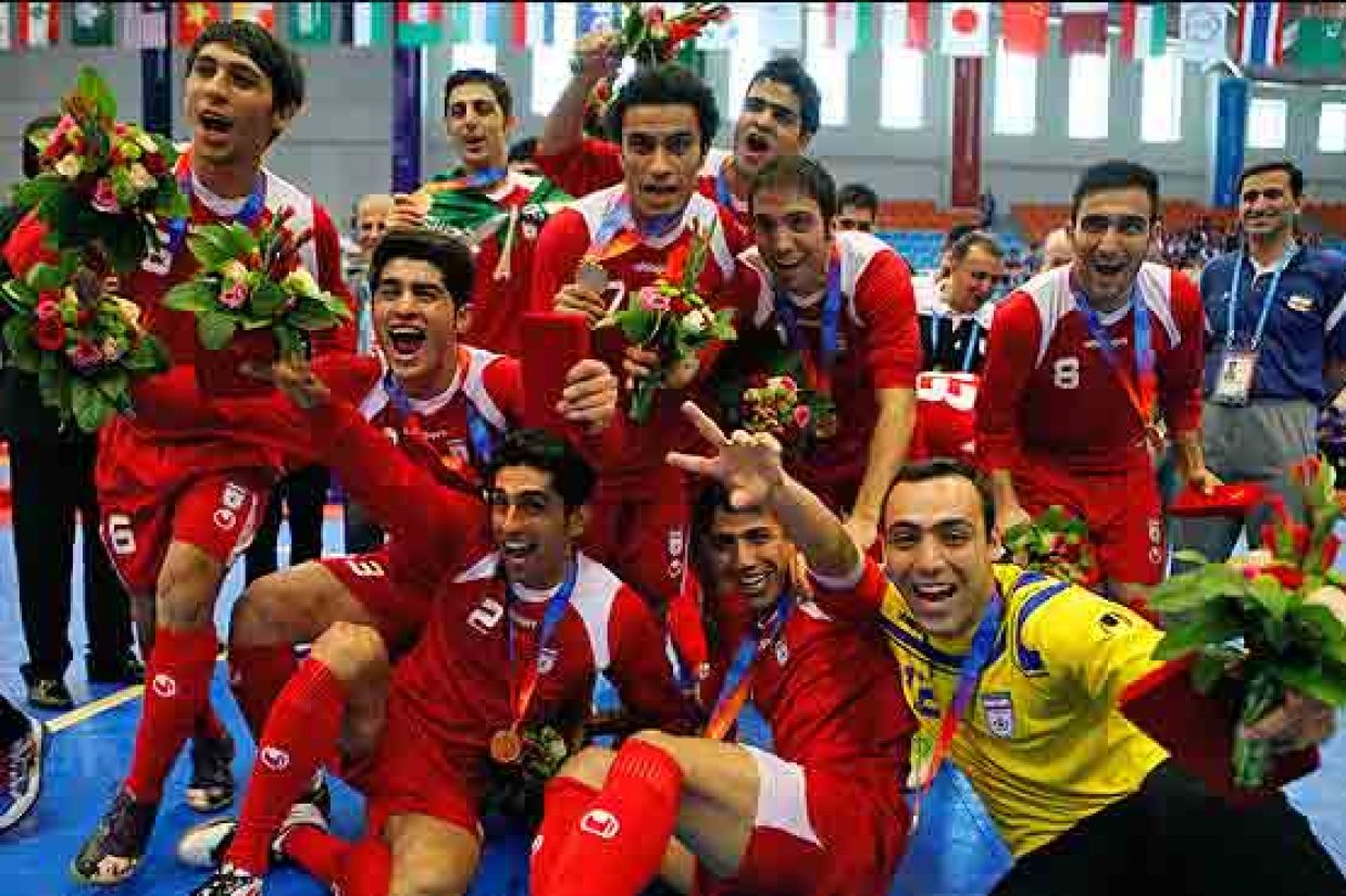 فوتسال ایران قهرمان آسیا