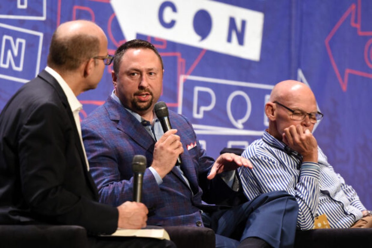 (Photo by Joshua) Blanchard/Getty Images  for Politicon)