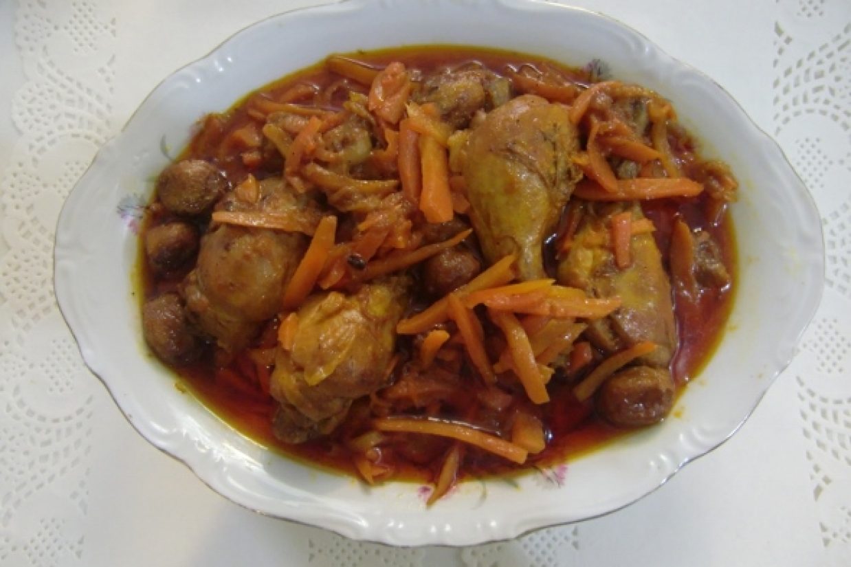 خورشت هویج تبریزی