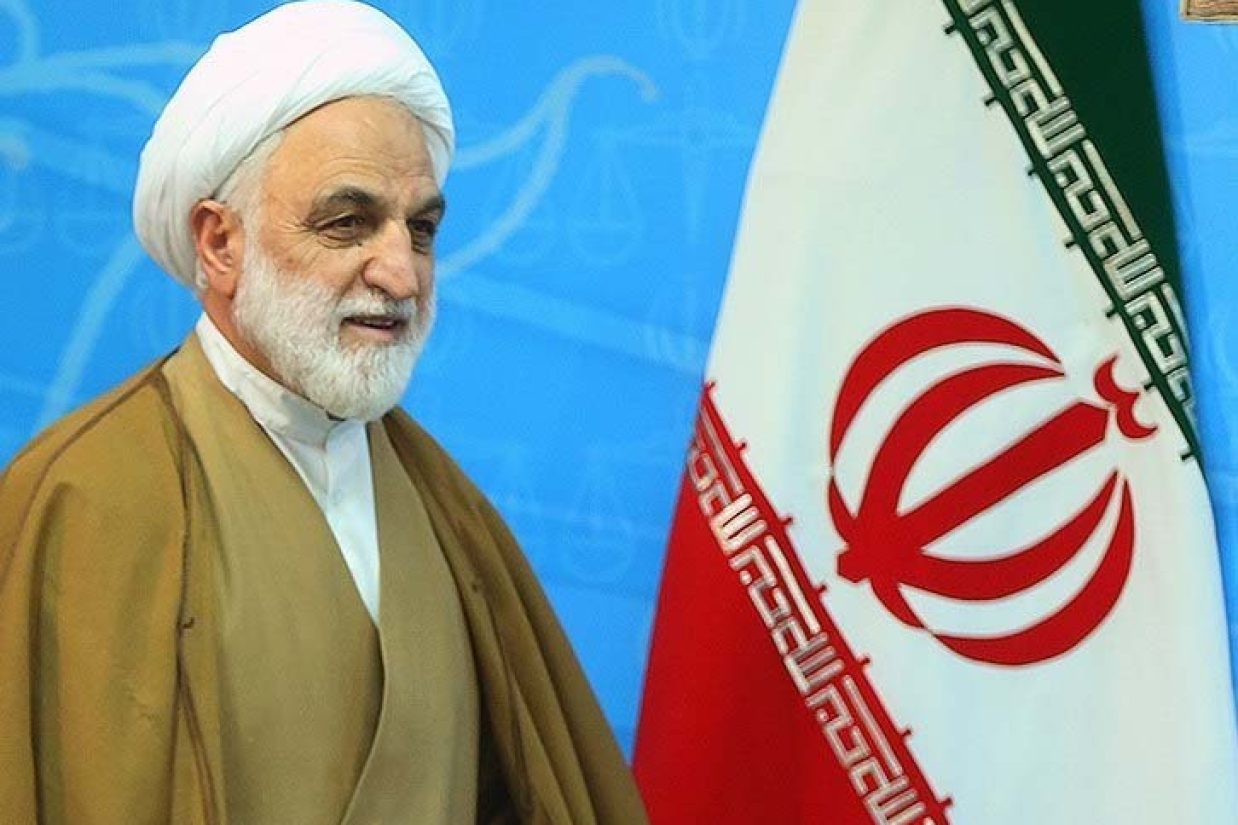 غلامحسین محسنی اژه‌ای (رئیس قوه قضاییه) (WIKIMEDIA)
