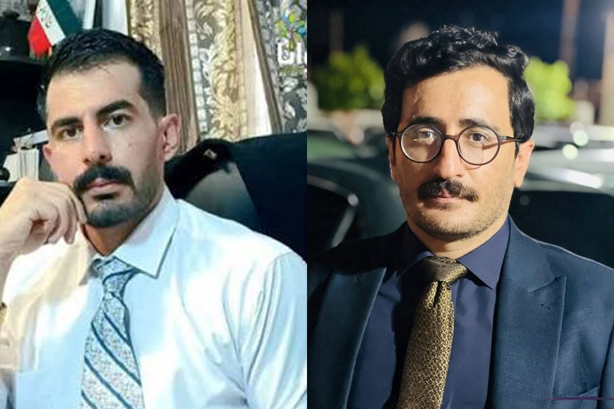 بابک فارسانی (چپ) و رضا طیب‌نیا (راست) - social media