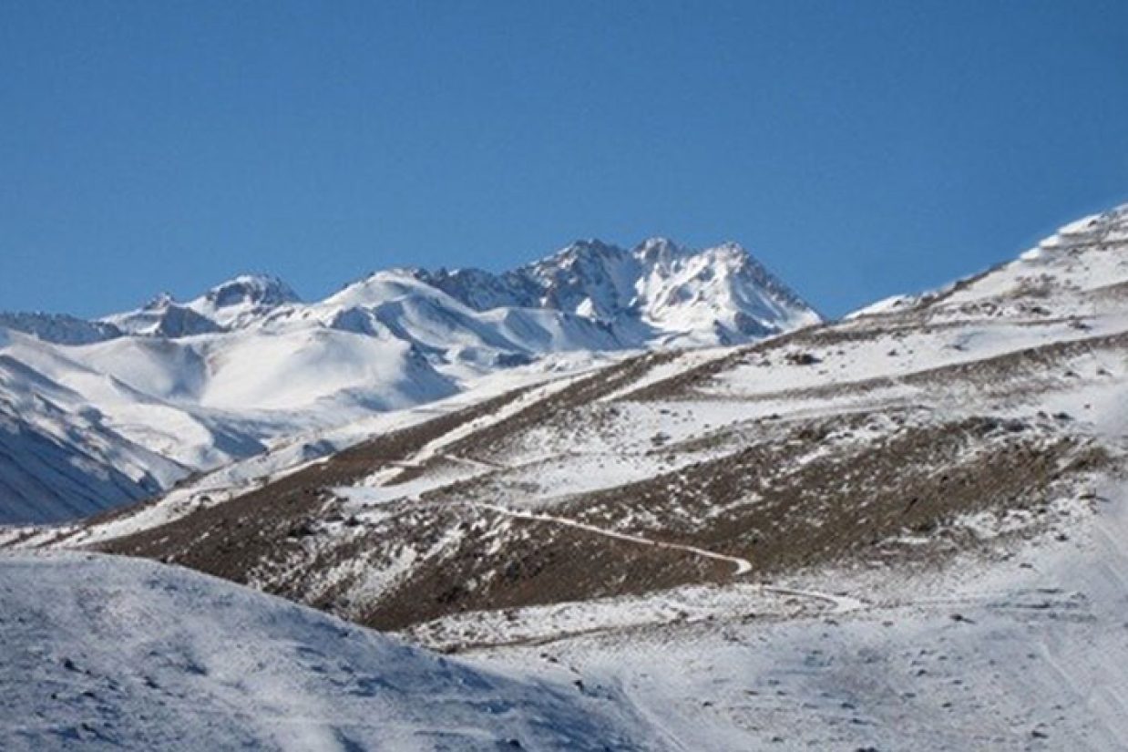 نصف شدن سطح پوشش برف در ایران