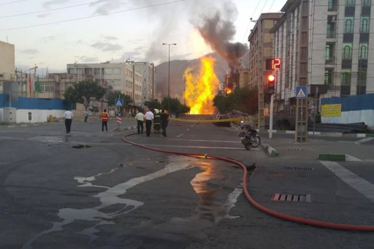 انفجار بمب دست ‌ساز صوتی در ایرانشهر