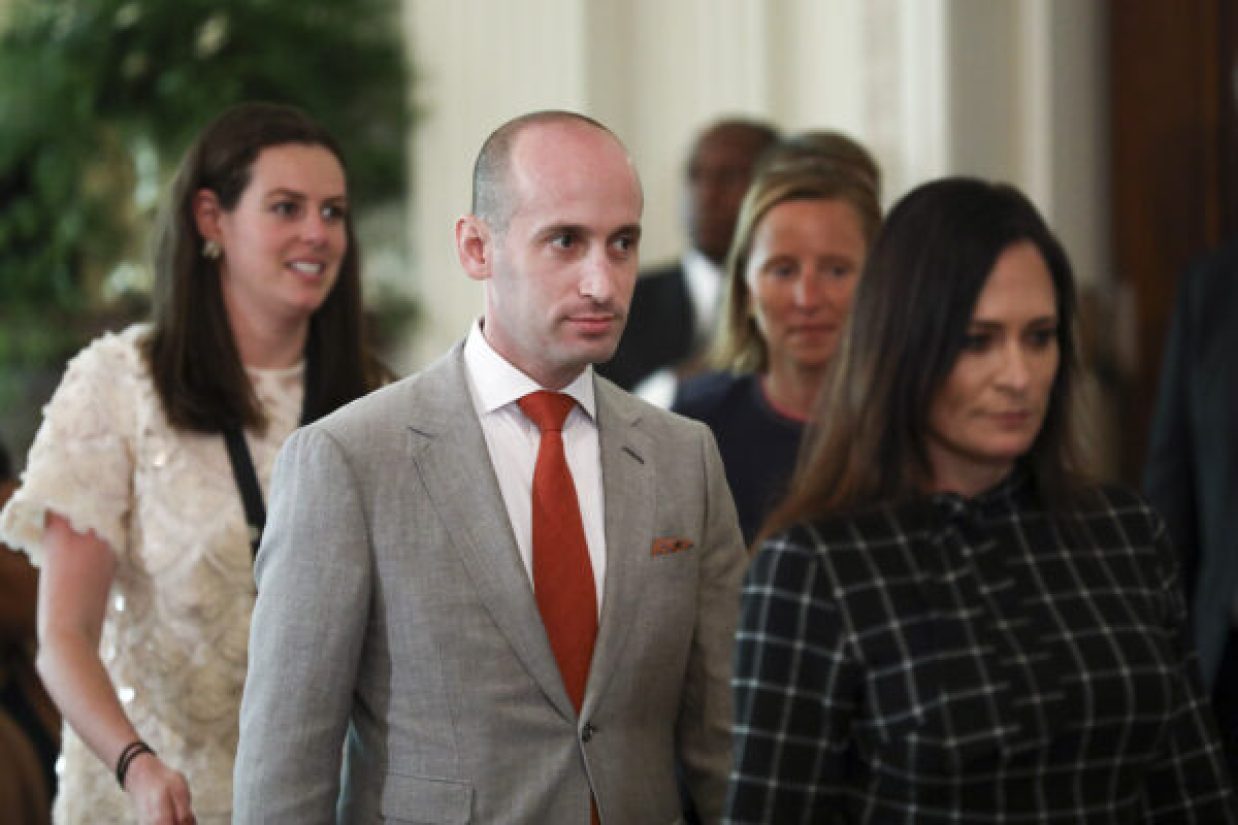 استفان میلر، مشاور ارشد پیشین ترامپ (Charlotte Cuthbertson/The Epoch Times)